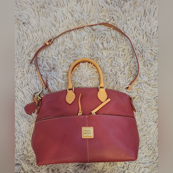 Borsa A Tracolla Dooney &amp; Bourke DILLEN Pelle Marrone